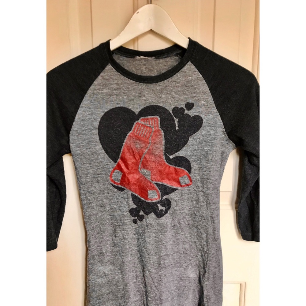 Victoria’s Secret Pink Red Sox 3/4 Sleeve Shirt